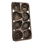 Cast Iron Sea Shell Baking Pan Muffin Cake Cornbread Mold 1989 John Wright Vtg. Fixed Price $29.75.