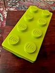 Lego Storage Brick Box Large 8 Stud Lime Green Toy Organizer Container Official. Fixed Price $14.00.