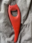 Alessi Diabolix - Design Bottle Opener Thermoplastic Resin, Red. Fixed Price $30.00.
