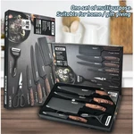 Juego De Cuchillos Cocina Para Principiantes 6 Pieza Estilo Crema. Fixed Price $24.69.
