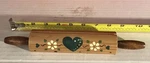Vtg Rolling Nest 1986 Wooden Pin Recipe/note HOLDER/DWK106. Fixed Price $6.00.