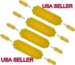 12 Piece Corn On The Cob Dishes Server Set 4 Trays W/8 Skewers Holder Chef Craft. Fixed Price $9.89.