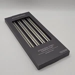 Williams Sonoma Stainless-steel Chopsticks, Set Of 4 New Box. Fixed Price $35.00.