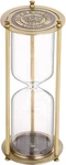 Brass Frame Empty Hourglass Timer For Weddings Home Decor. Fixed Price $43.99.