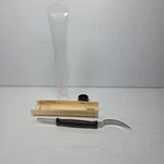 Vtg Pampered Chef Grapefruit Knife 1265 Two Sided Instructions Tube Retired. Fixed Price $9.95.