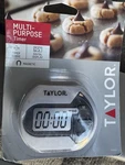 Taylor 5806 Classic Big Minute/second Digital Kitchen Timer. Fixed Price $10.99.