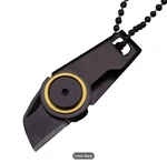 Keychain Folding Zip Blade Pocket Knife With Locking. Fixed Price $10.95.