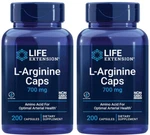 L-arginine Cardiovascular Arterial Health 200 Capsule 700MG Life Extension. Fixed Price $40.49.