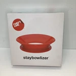 Chef's Line Staybowlizer Red Silicone Holder Mixing Cooking New Open Box. Fixed Price $19.99.