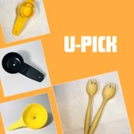 U-pick Tupperware Black Mini Funnel 877-6 Yellow 1227A-2 Made Usa. Fixed Price $8.10.