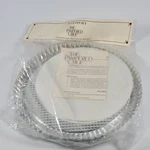 Pampered Chef #4425 Tart/flan Set Of Pans Fluted Tins Reusable Parchment Paper. Fixed Price $15.77.