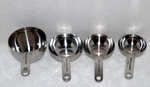 Kitchenaid Professional Stainless Steel Measuring Cups Set 4 Baking Cooking. Fixed Price $39.95.