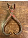 Vintage Red 554 14 Ice Tongs Gifford Wood Co. Hudson N.y. Grabber. Fixed Price $22.20.