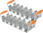 5173 Deluxe Holder Stand Pack Of 2 Stainless Steel Racks With Heat Resistant Han. Fixed Price $63.44.