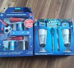 Ultimate Oreo Cookie Dunking Twin Set 2 Mugs Cages Tongs, New Milkshake. Fixed Price $39.99.