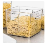 Rubbermaid 6 Qt Clear Food Storage Container Commercial Grade Space Saving. Fixed Price $19.99.