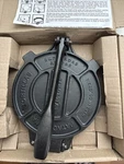 Victoria TOR-003 Cast Iron Tortilla Press Black, 8". Fixed Price $35.00.