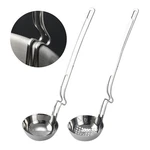 2 Piece Ladle Skimmer Cooking Utensil Set Stainless Steel Kitchen Gadget Tools. Fixed Price $17.99.