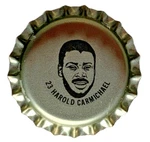 Harold Carmichael 1981 Coke Caps #23 Sugar Free Tab Bottle Aluminum Soda Pop. Fixed Price $14.99.