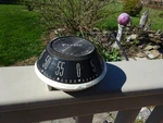 Vtg Presto 60-MINUTE Kitchen Timer "spaceship/ufo/atomic" Works-w Bell -used. Fixed Price $10.99.