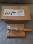 Vintage Stainless Steel Automatic Clam Shucker Ronald Lee Co Original Box B28. Fixed Price $35.00.
