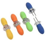 Chef Craft 8 Piece Ez Store Corn Holders Fun Colors Dishwasher Safe Set. Fixed Price $12.49.