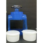 Pampered Chef Ice Shaver With 2 Containers Slushie Snow Cone Maker Vtg. Fixed Price $10.13.