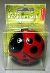 Kikkerland Ladybug 60 Minute Mechanical Wind Up Kitchen Timer New Retired. Fixed Price $10.80.