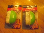New 2 X Cooking Concepts Kitchen Fruit And Vegetable Brush Veggie Scrubber. Fixed Price $12.95.