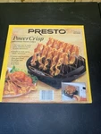 New With Box Presto Power Microwave Bacon Cooker Crisper #05100. Fixed Price $14.99.