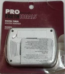 Pro Freshionals By Good Cook Digital Timer, White, Magnetic Back, Bradshaw Int. Fixed Price $12.00.