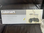 Cuisinart Chef's Classic Half-circle Wall Pot Rack Stainless Steel. Fixed Price $39.00.