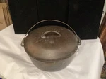 Rare Vintage #8 Carlisle Cast Iron Dutch Oven Must See No Reserve Wow. Fixed Price $149.99.