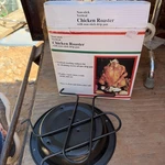 Corning Revere Chicken Non-stick Roaster With Gravy Pan Nib. Fixed Price $10.00.