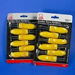 Corn Holders Chef Craft 12 Comfort Jumbo Soft Grip Heat Resistant Plastic. Fixed Price $12.99.