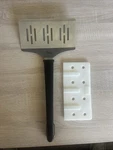 Pampered Chef Bbq Grill Jumbo Turner Spatula #2703 Xl Stainless Steel W/ Cover. Fixed Price $27.00.