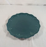 Pioneer Woman Farmhouse Lace Ocean Teal 11 Inch Dinner Plate Dishwasher Safe. Fixed Price $9.00.