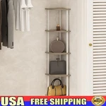 5 Tier Corner Display Rack Freestanding Storage Unit Easy Assembly Modern Design. Fixed Price $40.02.