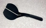 The Pampered Chef Black Plastic Nylon Panini Spatula #2352. Fixed Price $6.99.