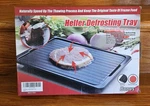 Helfer Defrosting Tray Speed Thaw Process Non Stick 13X9" Nospongeminorstratches. Fixed Price $7.99.