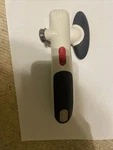 Can Opener Lock & Lift Zyliss Barely Used White Gray Kitchen Tool Gadget Euc. Fixed Price $14.99.