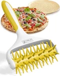 Orblue Pizza Dough Docker, Pastry Roller With Spikes, Docking Yellow. Fixed Price $16.23.