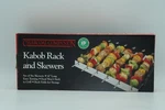 New Charcoal Companion Kabob Rack And Skewers Set Of Six 14" With. Fixed Price $9.95.