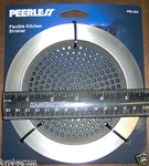 Flexible Kitchen Sink Drain Strainer 5 3/4" Stainless & Rubber Peerless PRL123. Fixed Price $23.73.