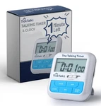 Talking Digital Timer & Clock Voice Countdown Announcements Every HOUR/10 M.... Fixed Price $36.97.