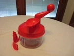 Tupperware Quick Chef System - Chop, Whisk, And Spin Dry Produce. Fixed Price $19.99.