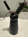 Best Black Whipped Cream Dispenser Metal Plastic Kitchen Tool. Fixed Price $20.63.