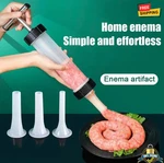 Manual Sausage Stuffer Homemade Maker With 3 Funnels Meat Injector. Fixed Price $12.49.