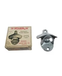 Vtg Starr X Metal Wall Sturdy Beer Soda Bottle Opener Mounted Usa Man Cave. Fixed Price $9.27.
