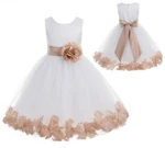 Flower Girl Wedding Birthday Pageant Dresses Rose Petals. Fixed Price $34.99.